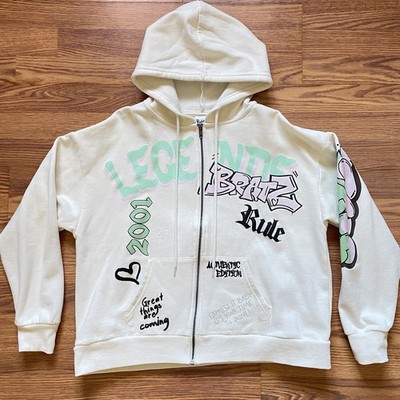 Legends Bratz Rule 2001 Authentic Edition Hoodie Sweatshirt (Size: Medium)