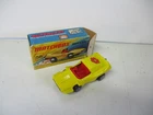 Matchbox Lesney Superfast SF58 Woosh N Push- yellow, FLOWER LABEL, boxed