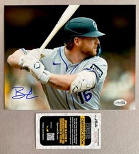 COLORADO ROCKIES- BLAINE CRIM AUTOGRAPH 8x10 ACTION PHOTO JSA CL61758