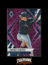 2021 Panini Chronicles Phoenix ANDRES GIMENEZ #3 Purple Velocity RC Rookie