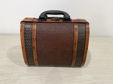 Vintage Wooden Woven Purse