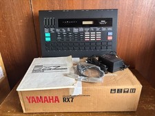 Yamaha RX7 Digital Rhythm Programmer Drum Machine New battery w/ box