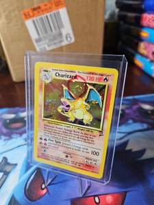 pokemon 23k gold-plated trading card limited edition 2000 Pokémon Game Base II 2 Charizard Holo 4/130 PSA 4 VG-EX – shophobbymall