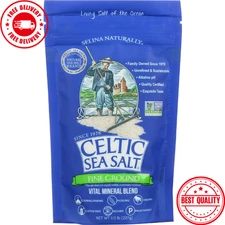 Celtic Sea Salt Fine Ground Resealable Bag - 8 Oz