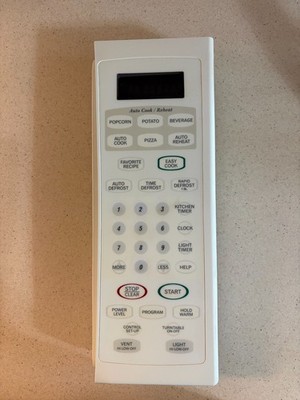 AMANA ACO1840AW 2002 Microwave Control Panel, Tested And Works, Included Circut
