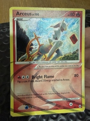 Arceus lv100 ar4 英語版　アルセウス Pokémon Arceus LV.100 Rare #AR3 Arceus Set English 2009 MP | eBay