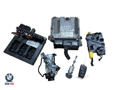 AUDI TT MK2 2.0 TDI CBBB STEUERGERÄT KIT MANUELL 03L906022RC