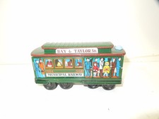 Tin Toy Street Car "Bay Taylor Sts."
