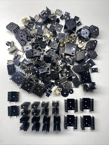 Heat Sink, Passive, Thru-Hole, Plus Many Other Anodized Aluminum Sinks(80PC).B52