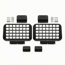 Window Expansion Rack Screw-Fixed Window Grid Panel for off-Roaders, Campers