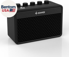 Mini Guitar Amp Small Electric Amplifier 5W Portable, Practice Guitar Combo Amp