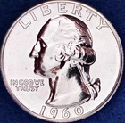 1960 Washington Silver Quarter Ch Proof