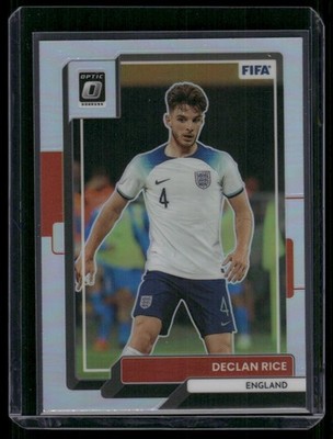 Declan Rice 2022 Donruss Optic Silver Prizm England #27