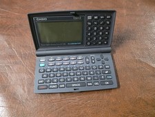 Vintage Casio Digital Diary SF-5580 128kb Backlight Display B.O.S.S. Illuminator