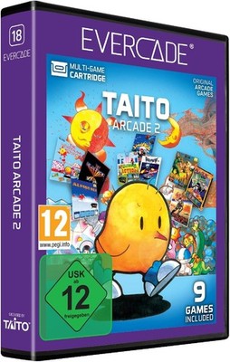 Evercade Taito Arcade 2 EVER INT Juego para Blaze Entertainment BLAZE TAB Plus