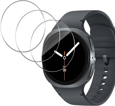 3X Schutzglas für Samsung Galaxy Watch 8 44 mm Hartglas Display Hartglas 9H