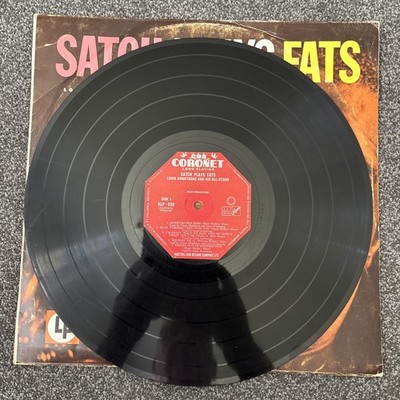 LOUIS ARMSTRONG  Satch Plays Fats LP  [Original 1956) Rare.  VG/G