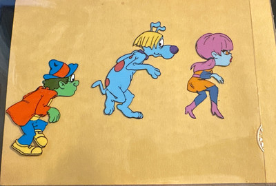 Trollkins Animation Layered Production cel 1981-82