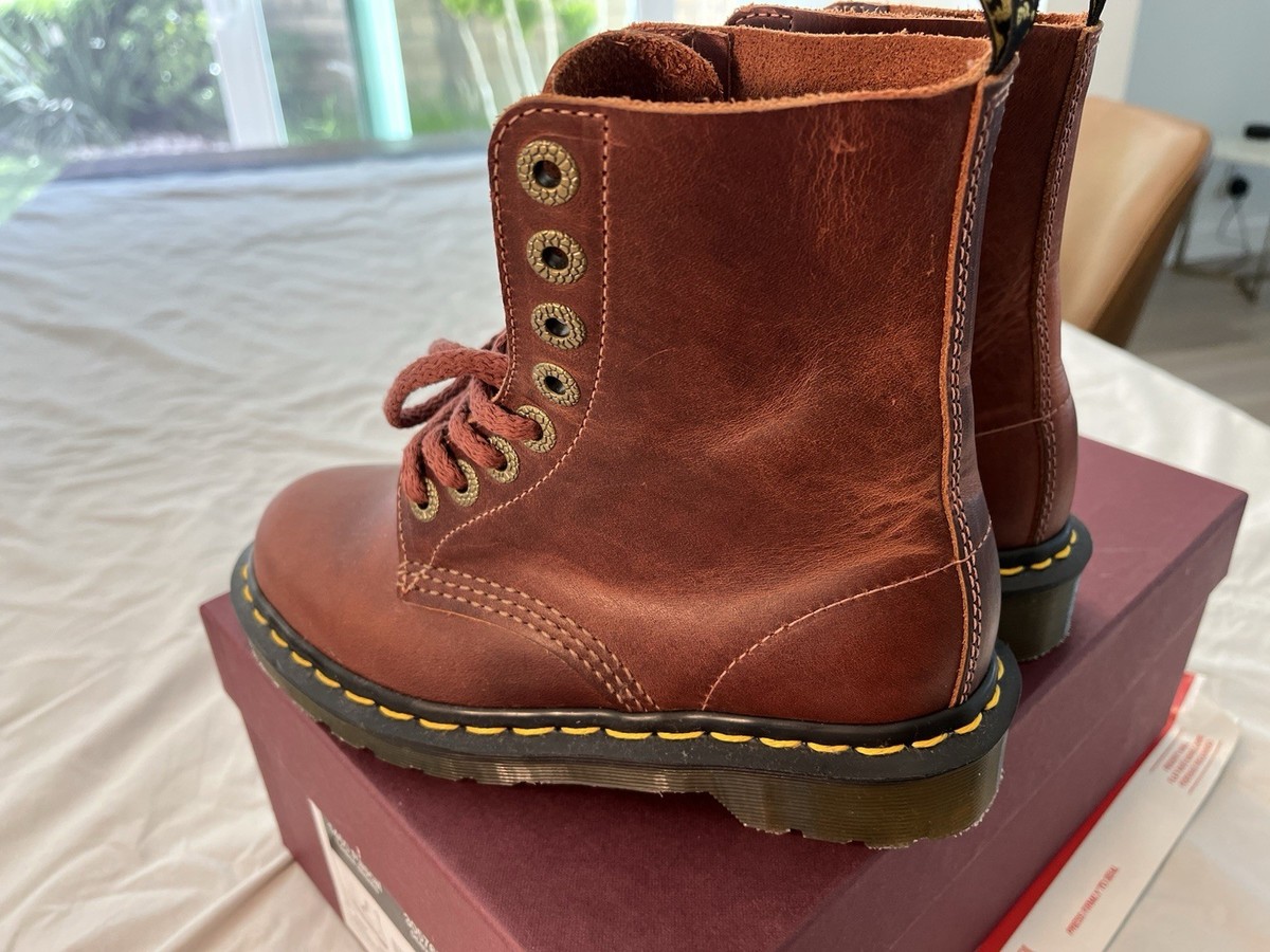 Dr Martens NIB 1460 Pascal Made in England Cavalier Boots Horween