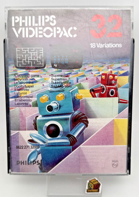 Philips Videopac 32 Videospiel Labyrint / Supermind - 1981