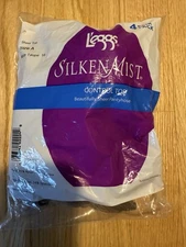 NIB 4 Pair L'eggs Silken Mist Silky Sheer Tights Size A Misty Taupe FREE SHIP