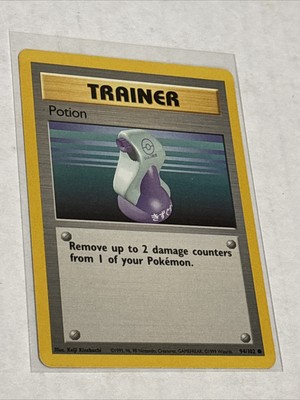 【psa10】きずぐすり　potion Potion 94/102 Base Set Common Pokemon TCG Vintage | eBay