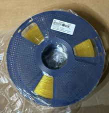 Filament 3D Printer 04650911Z Transparent Yellow 1KG thumbnail 1
