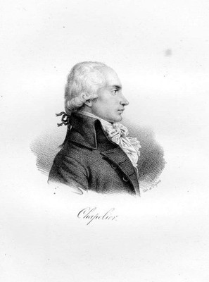 1840 - Isaac Rene Guy Le Chapelier Politiker Original Lithographie Portrait