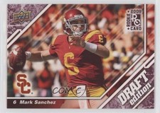 2009 Upper Deck Draft Edition Burgundy /75 Mark Sanchez #102 y0i