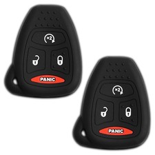 2 Key Fob Remote Start Skin Shell Case Cover For Chrysler Dodge Kobdt04a 2 Key Fob Remote Start Skin Shell Case Cover For Chrysler Dodge Kobdt04a