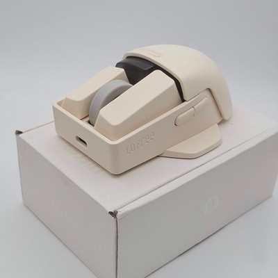 LOFREE Touch Triple Mode Wireless Mouse with USB Receiver Bluetooth - Tofu