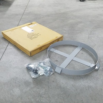 1XUZ9 55 Gallon Drum Dolly, 1,000lb Load Capacity, Round - NEW