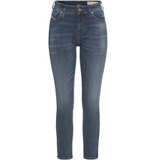 Image of DIESEL SLANDY 069BJ Womens Jeans Super Skinny Regular Waist Fit Casual Trousers