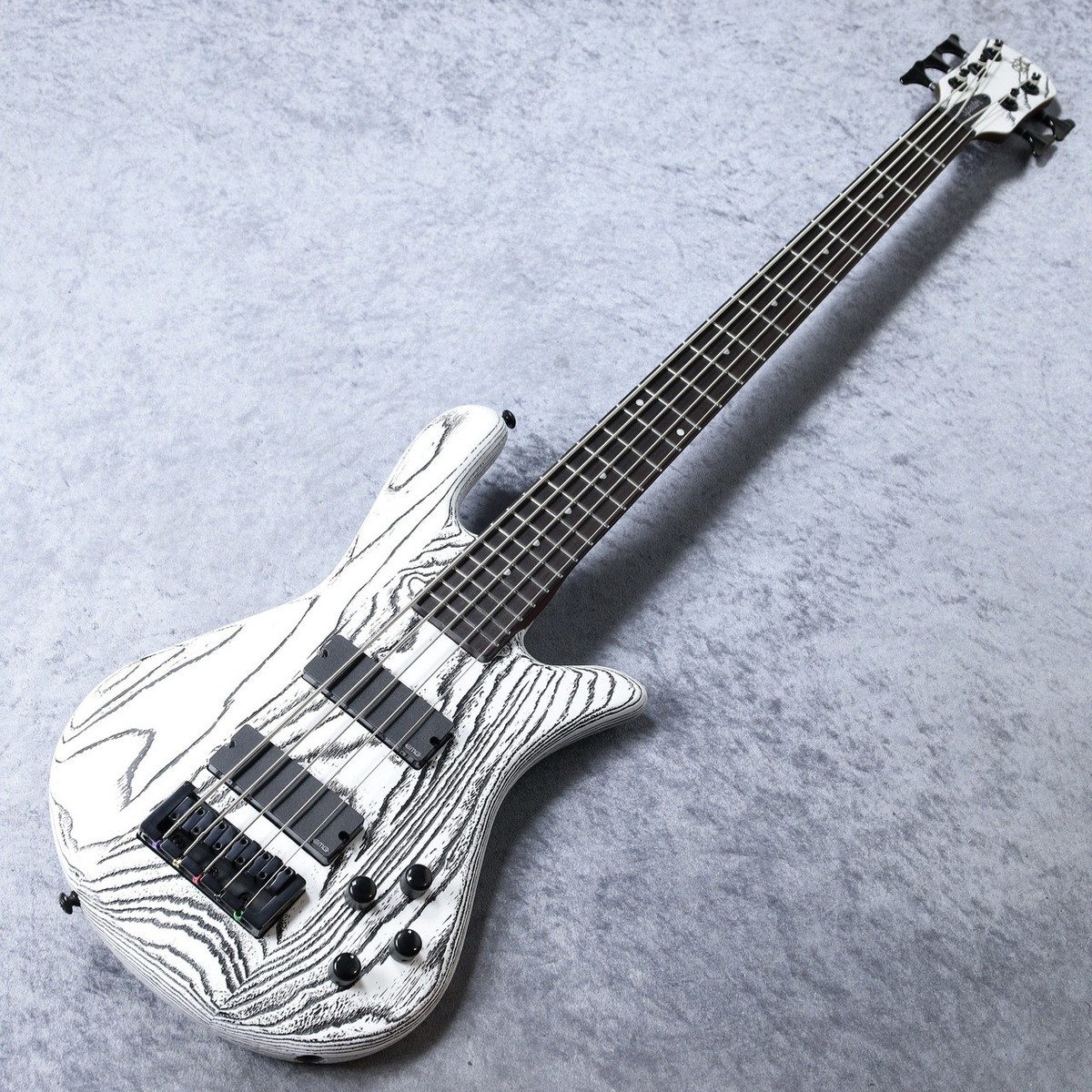 SPECTOR NS Pulse 4 Satin EX-LTD Japan Exclusive Black w/Blue Fill