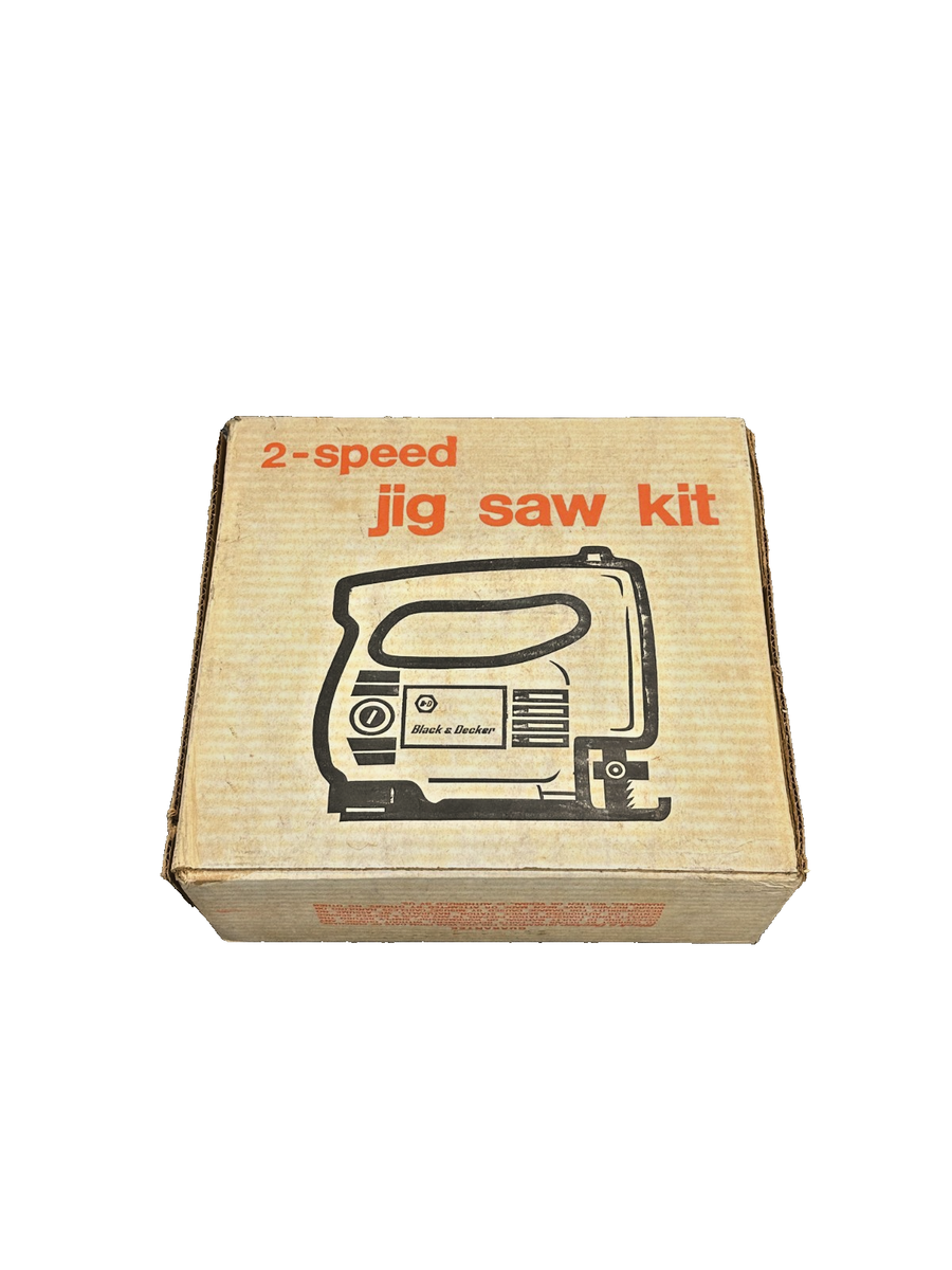 Vintage Black & Decker 6701 2-Speed Jig Saw Kit Unopened In Box | eBay