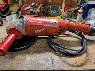 Milwaukee 6080-20 Heavy Duty  9'' Angle Grinder sander polisher 