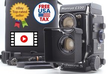     Pro S MINT w/Hood Case Mamiya C330 TLR Camera Sekor 55mm f4.5 From JAPAN