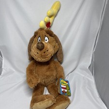 Dr. Seuss How The Grinch Stole Christmas MAX THE DOG Plush Aurora 20"