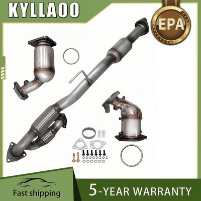 All 3 Catalytic Converter For 2013 JX35 2014-2019 Infiniti QX60 3.5L W/ Y pipe