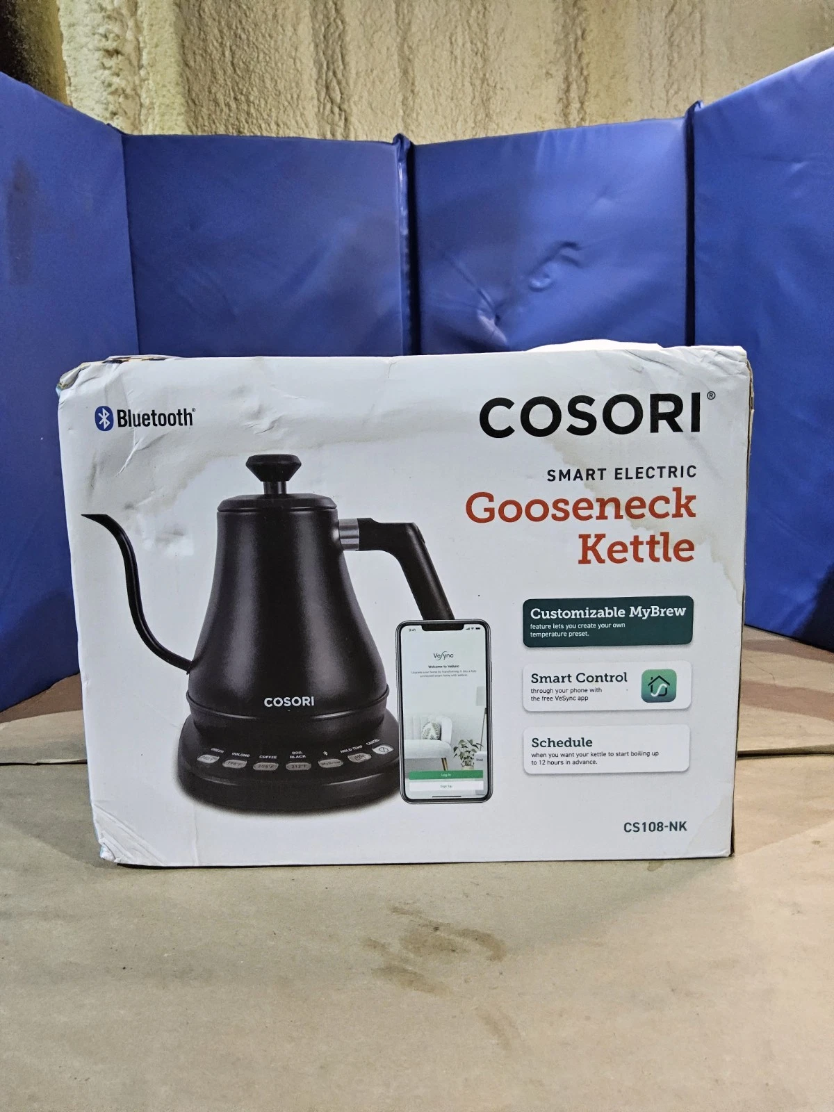 +COSORI (CO108-NK) Electric Gooseneck Kettle (5 Temperature Control Presets) NEW