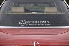 MBIG Aufkleber "Ihr guter Stern auf allen Straßen " Mercedes W120 W121 W110 w123 MBIG Aufkleber "Ihr guter Stern auf allen Straßen " Mercedes W120 W121 W110 w123