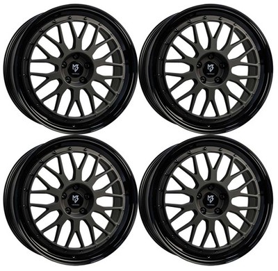 4 MB Design rims LV1 8.5Jx19 ET45 5x112 SWMATTE for Seat Altea Ateca Cupra Atec