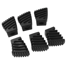 6Pcs Black Drum Rack Rubber Feet Compatible with Drum Hardware Cymbal Stand R...