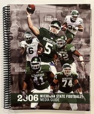 2006 Michigan State Spartans Football Media Guide Drew Stanton MSU NCAA Program