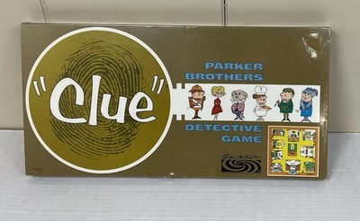 SEALED Vintage Clue 1963 Board Game Complete