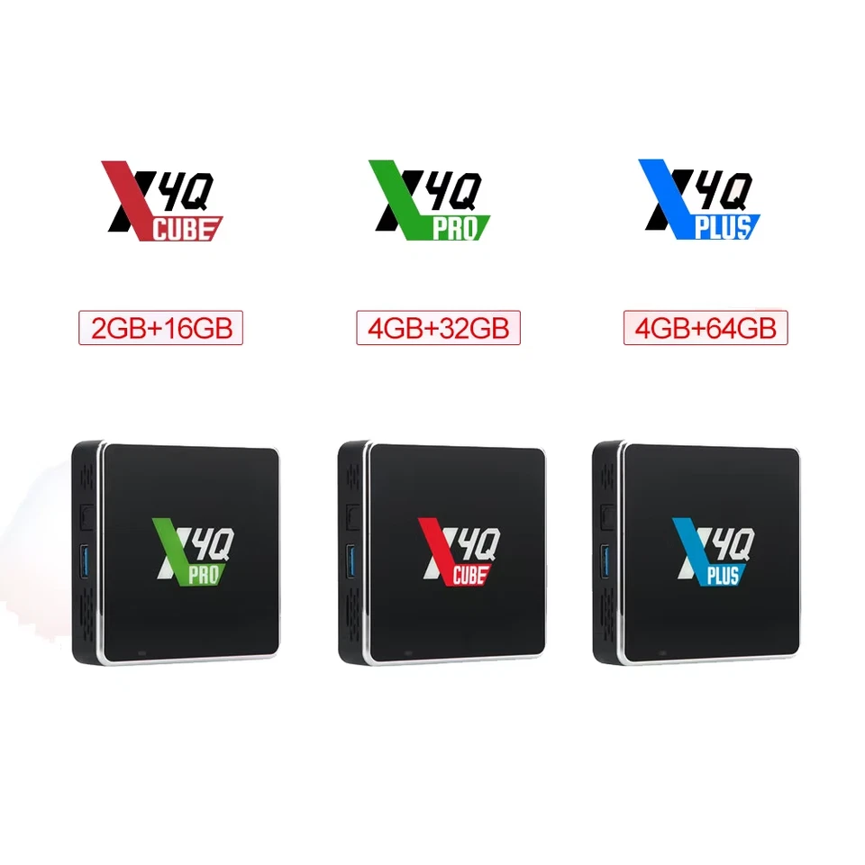 X4Q Pro Smart Set Top Box Android 11 X4Q Pro 4GB 32GB X4Q Plus 4GB 64GB Amlogic - Image 4 of 4