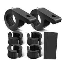 Light Bar Mounts, 2 PCS UTV Motorcycle Mounting Bracket,Fit on 0.75"/1"/1.25"