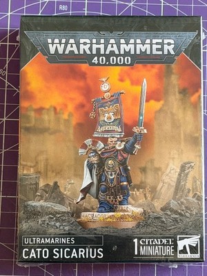 Warhammer 40k Cato Sicarius Ultramarines Space Marines Figur NEU Sealed