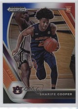 2021-22 Panini Prizm Draft Picks Red White & Blue Prizm Sharife Cooper #26 17ds