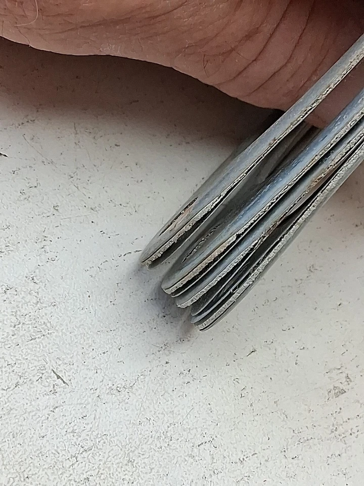 Junta colector de escape Victor Reinz 36714YJDP 1978 para Porsche 924 1977-1979 Foto 3 de 4